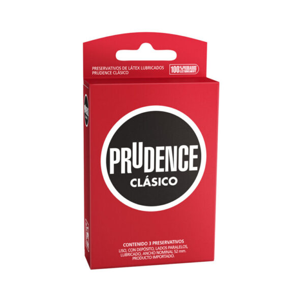 Condones Prudence Clásico x 3 unidades